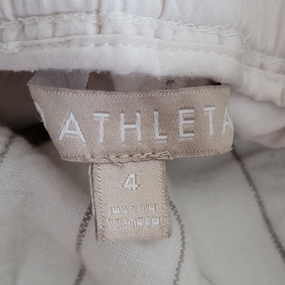 Athleta Stripe Bali Linen Crop - Picture 5 of 10